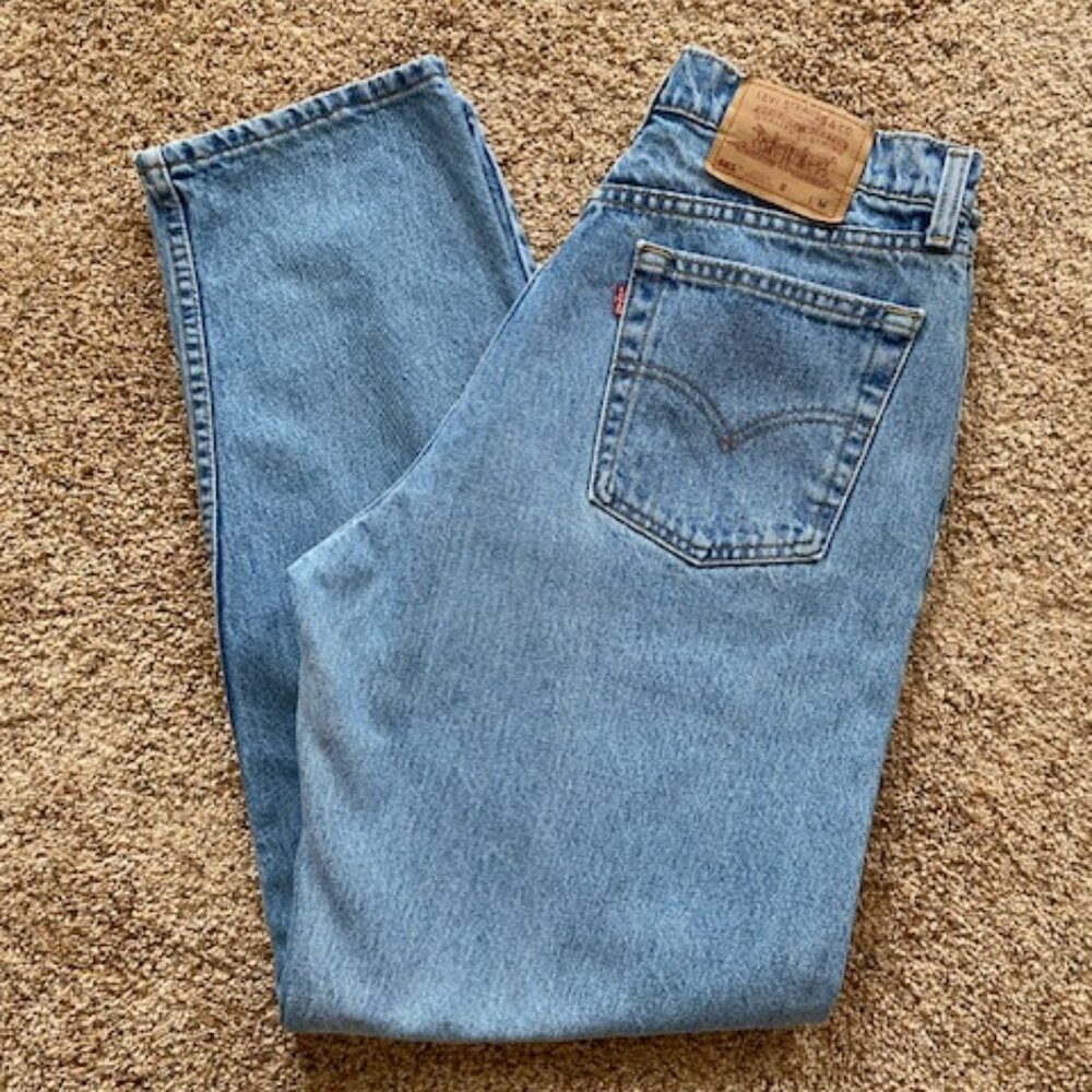 Vintage 90's Levi's 561 Loose Fit Straight Leg Jeans